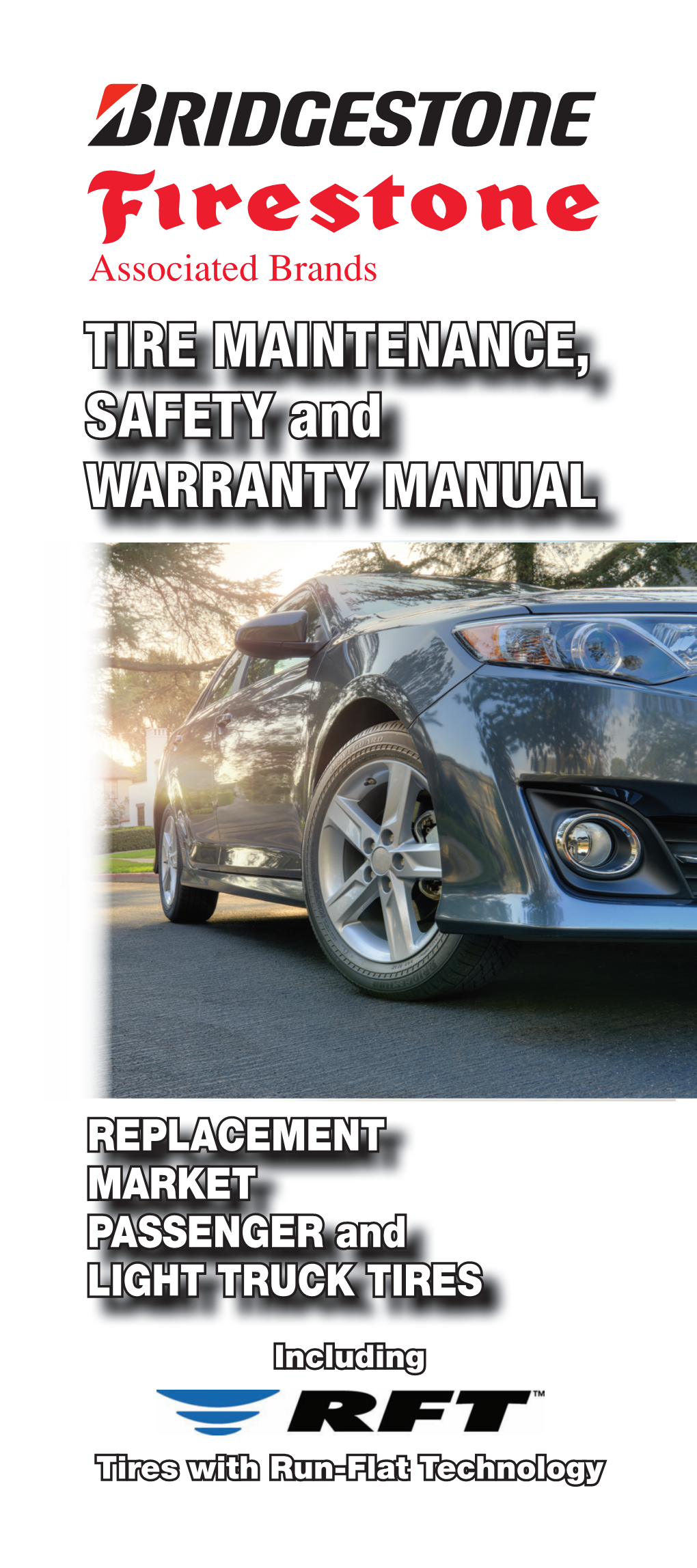 TIRE MAINTENANCE, SAFETY and WARRANTY MANUAL