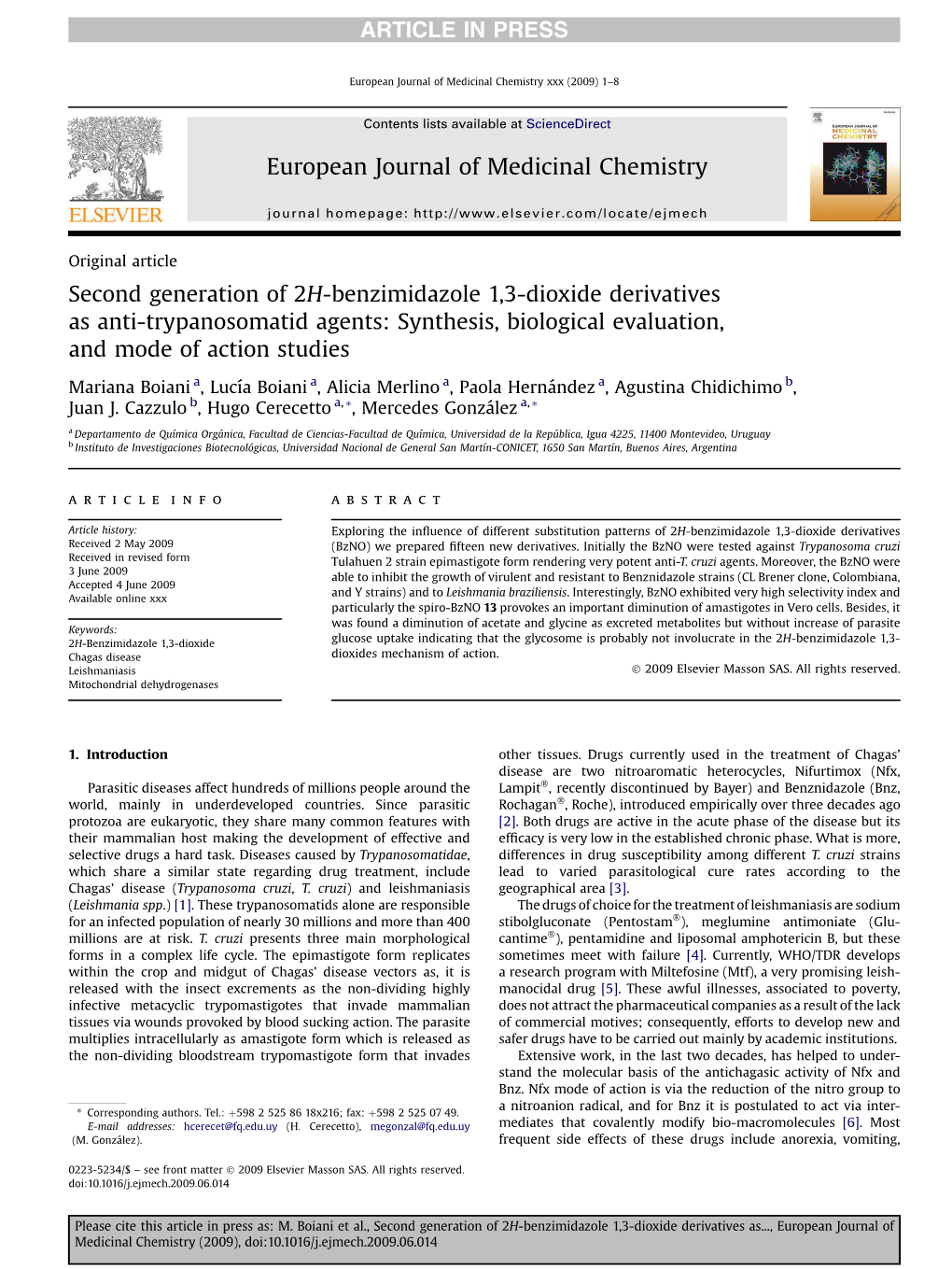 Second Generation of 2H-Benzimidazole 1,3-Dioxide Derivatives As Anti-Trypanosomatid Agents: Synthesis, Biological Evaluation, and Mode of Action Studies