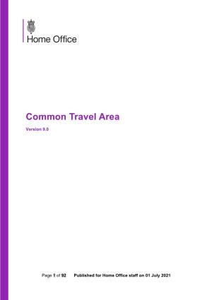 Common Travel Area