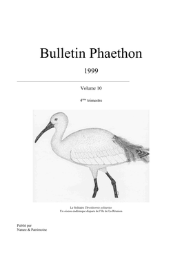 Bulletin Phaethon 1999