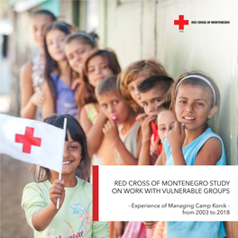 Red Cross of Montenegro Study on Work with Vulnerable Groups