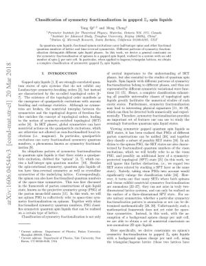 Classification of Symmetry Fractionalization in Gapped