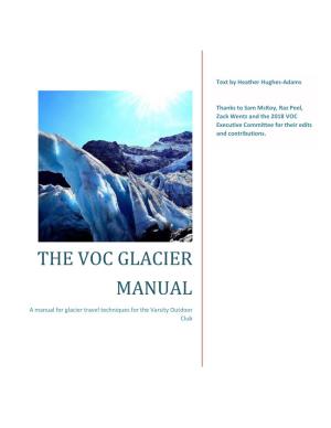 The Voc Glacier Manual