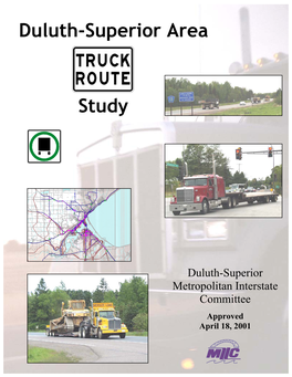 2001 Truck Route Study