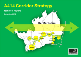 A414 Corridor Strategy Technical Report September 2019