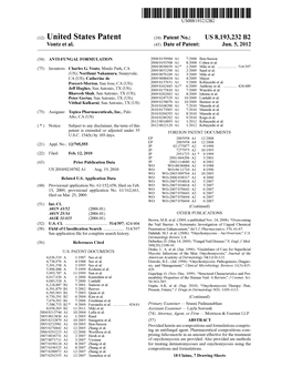 (12) United States Patent (10) Patent No.: US 8,193,232 B2 Vontz Et Al