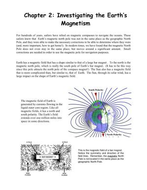 Chapter 2 Investigating the Earthγs Magnetism