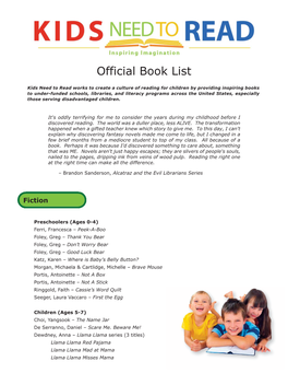 KNTR Book List by NAME 108010:Layout 1.Qxd