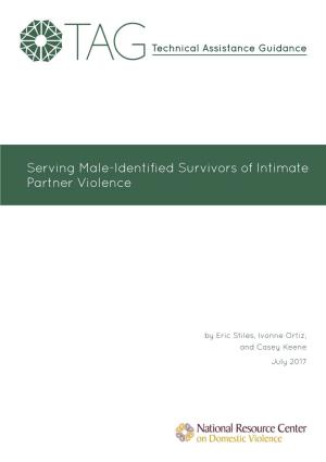 Serving Male-Identified Survivors of Intimate Partner Violence