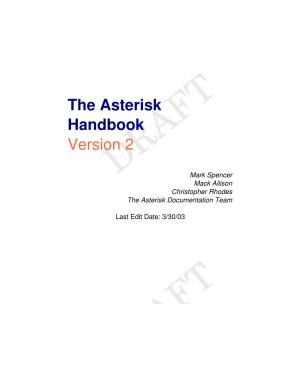 The Asterisk Handbook Version 2