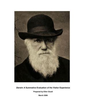 Darwin: a Summative Evaluation of the Visitor Experience
