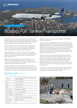 Boeing 707 Tanker/Transporter