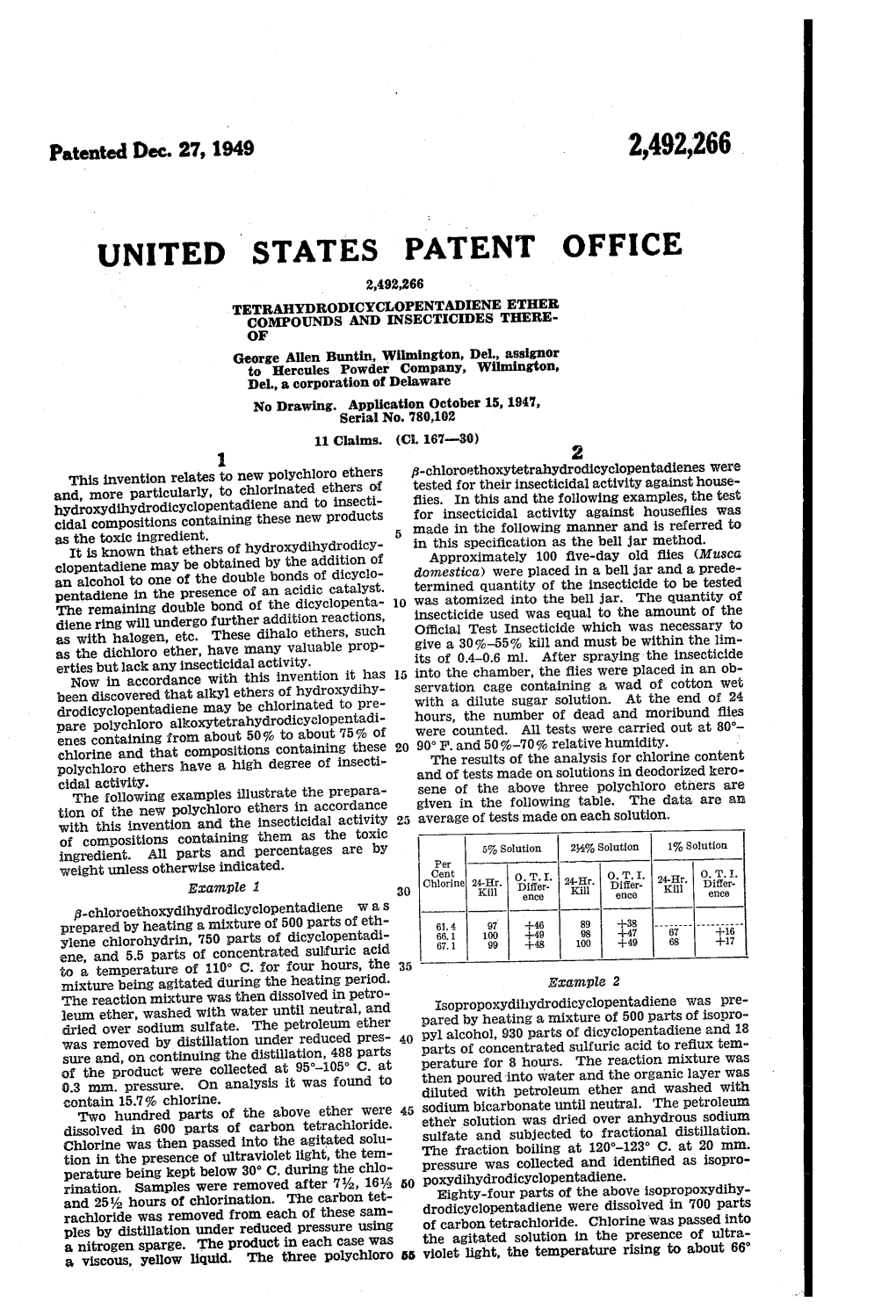 UNITED STATES PATENT of FICE