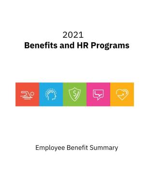 2019 IBM Benefits and HR Programs Summary