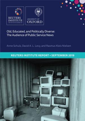 Old, Educated, and Politically Diverse: the Audience of Public Service News