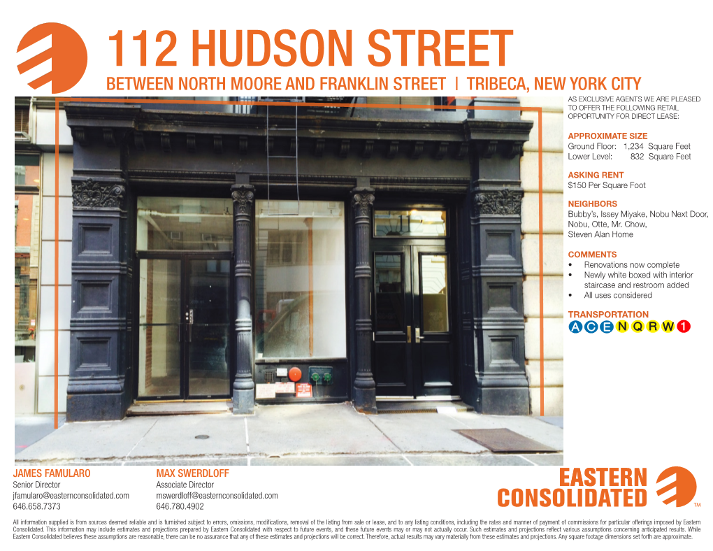 112 Hudson Street