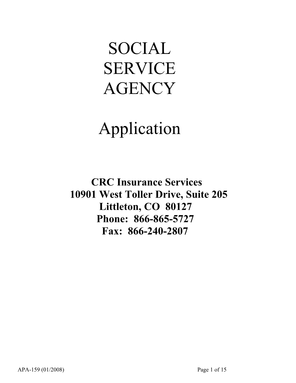 CRC Insurance Services