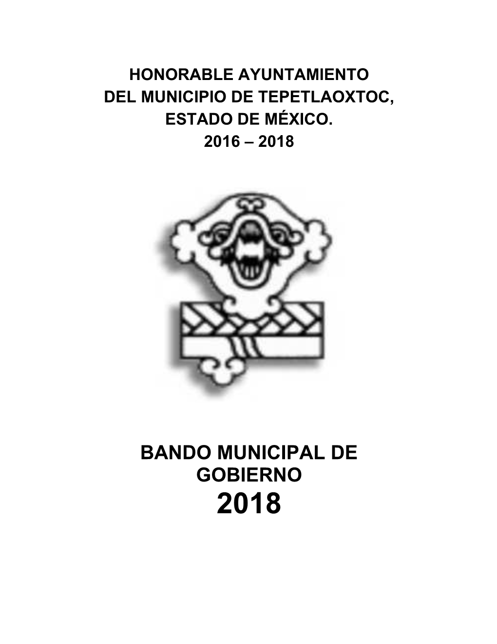 Tepetlaoxtoc 2018
