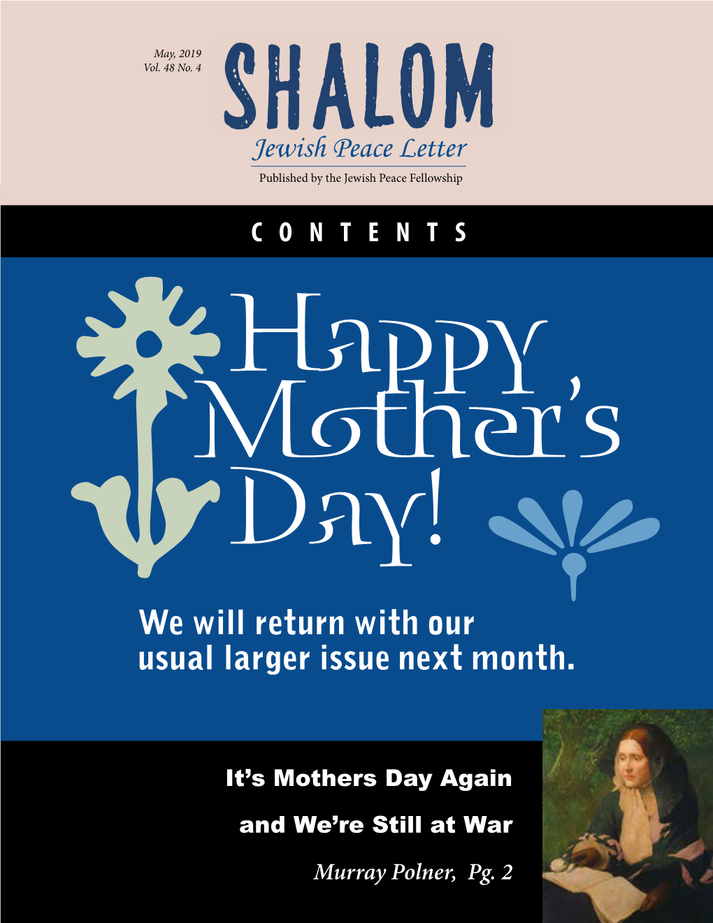 Shalom May 2019