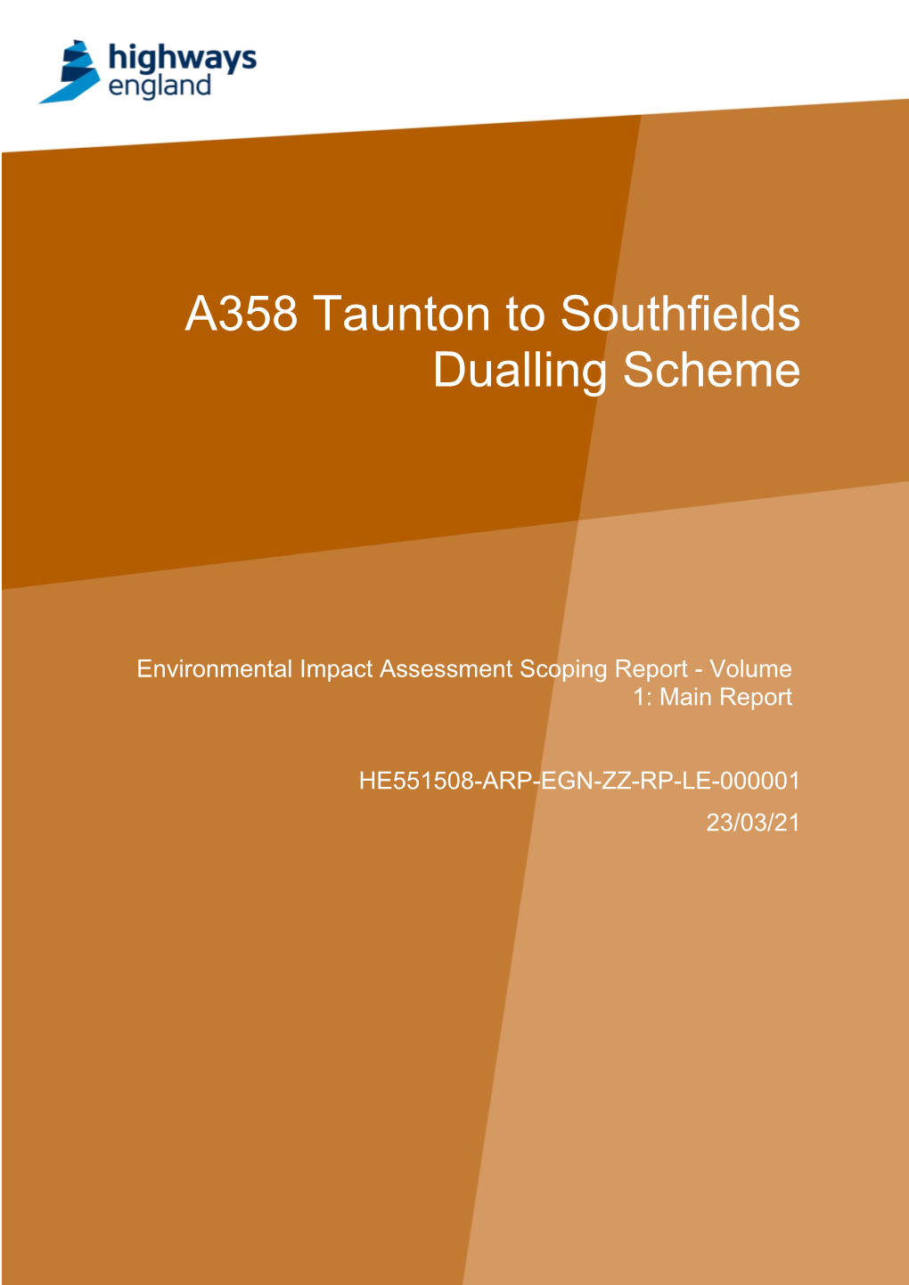 A358 Taunton to Southfields Dualling Scheme