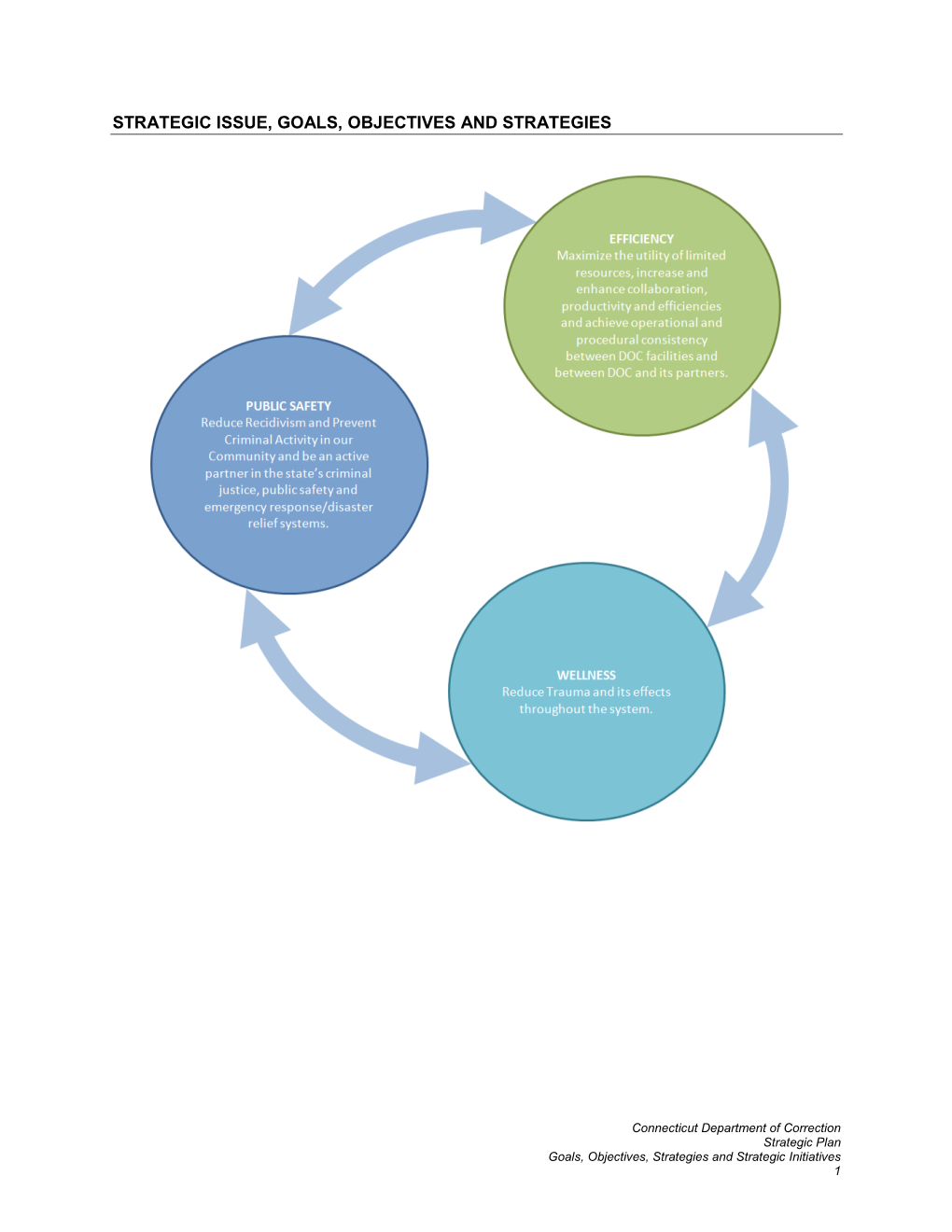 Strategic Issue, Goals, Objectives and Strategies