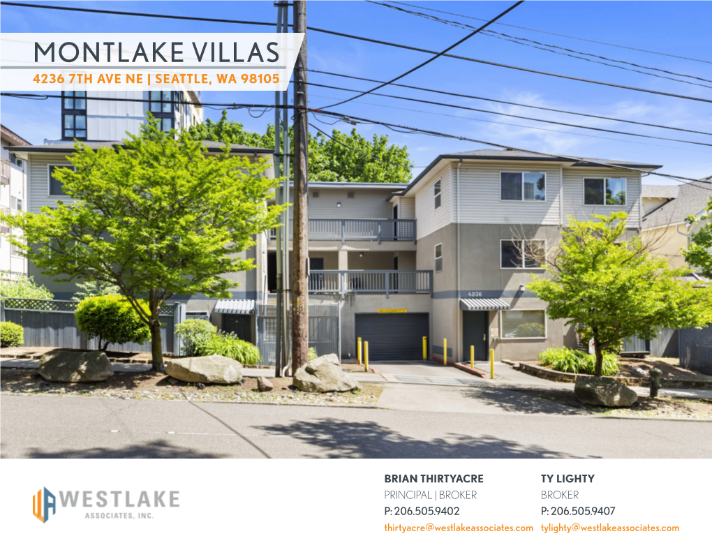 4236 7Th Ave Ne | Seattle, Wa 98105