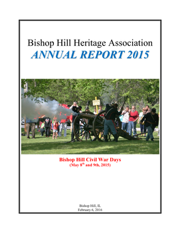 BHHA Annual Report 2015 Final