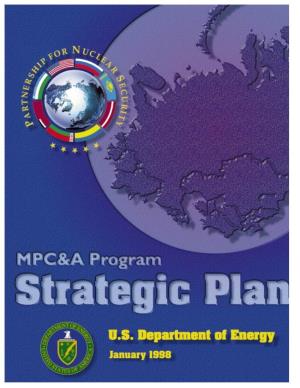 MPC&A Strategic Plan