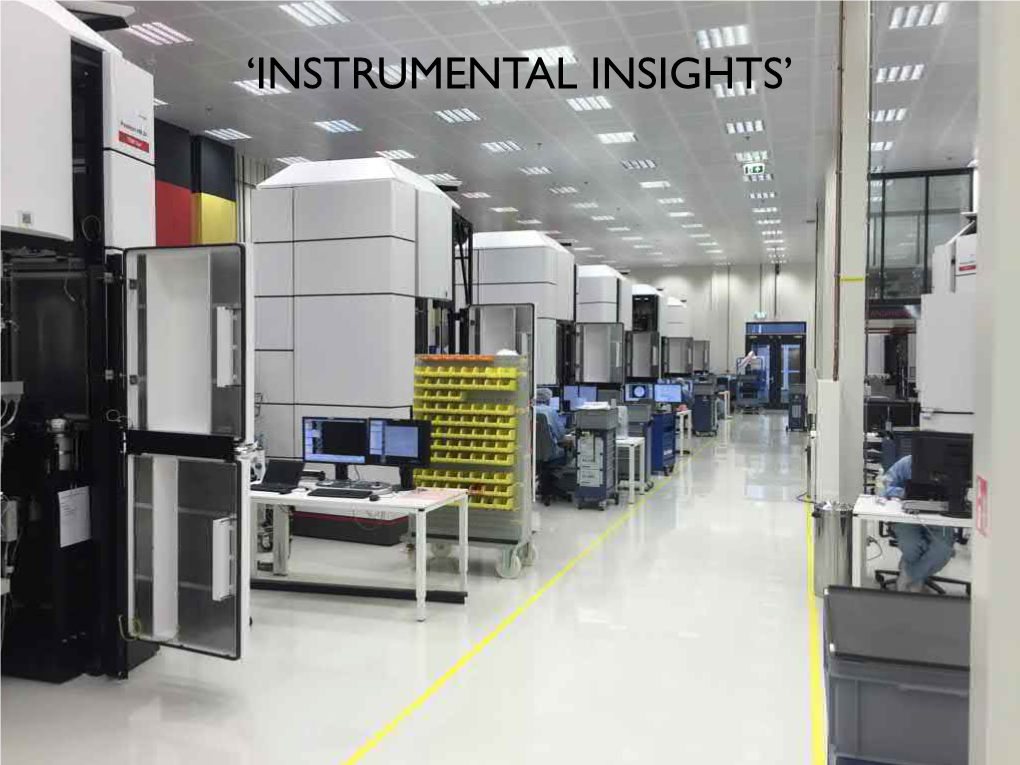 'Instrumental Insights'