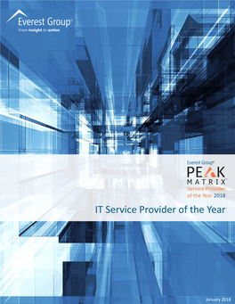 IT Service Provider of the Year Award 2018