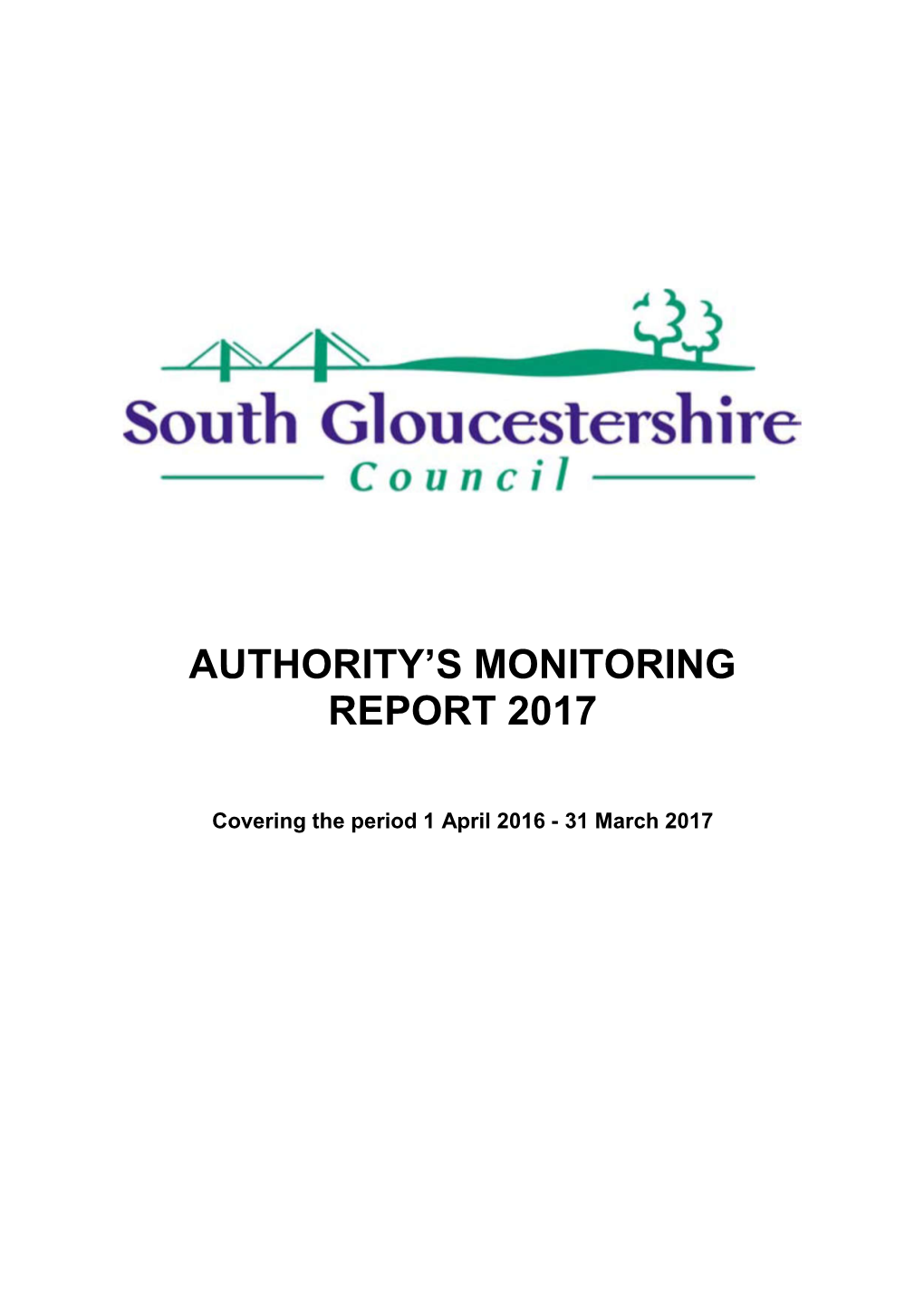Authority's Monitoring Report 2017