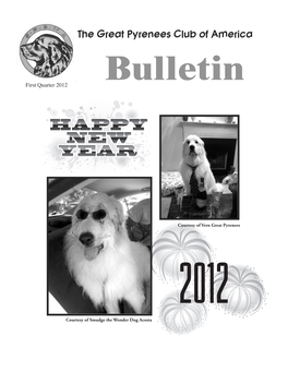The Great Pyrenees Club of America Bulletin