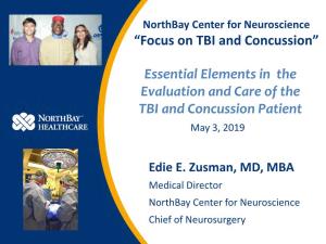 Northbay Center for Neuroscience “Focus on TBI and Concussion”