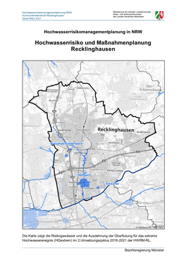 Recklinghausen Stand März 2021