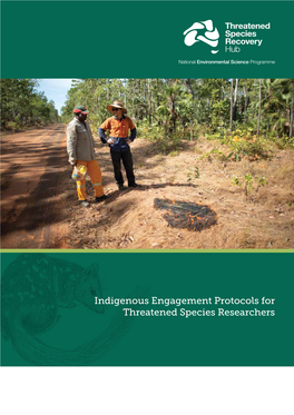 Indigenous Engagement Protocols for Threatened Species Researchers