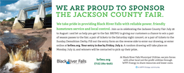 We Are Proud to Sponsor the Jackson County Fair