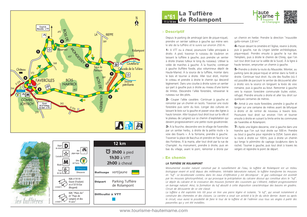 La Tuffière De Rolampont N°61