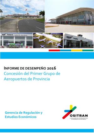 Concesión Del Primer Grupo De Aeropuertos De Provincia