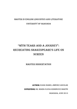 Master Thesis