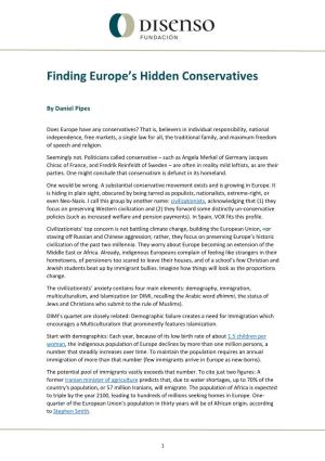 Finding Europe's Hidden Conservatives