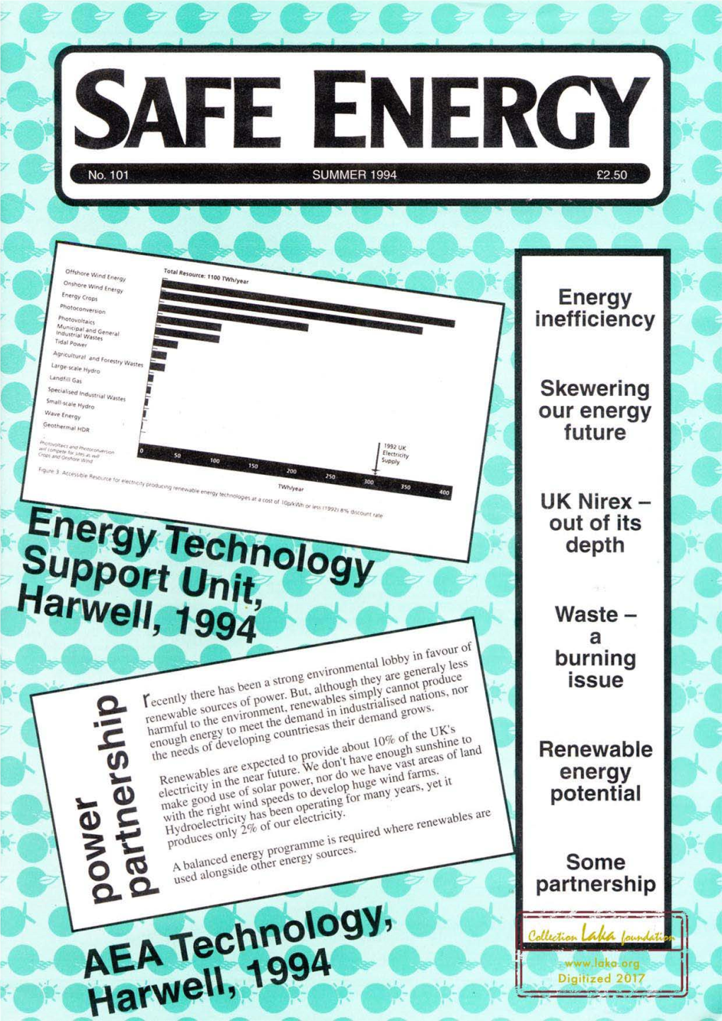 Out of Its Depth Waste- Renewable Energy Potential Some Partnership