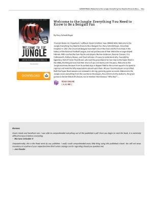 PDF / Welcome to the Jungle: Everything You Need to Know to Be