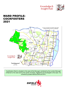 Ward Profile: Cockfosters 2021