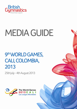 Media Guide 2013 World Games Cali Colombia