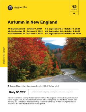 12 Autumn in New England