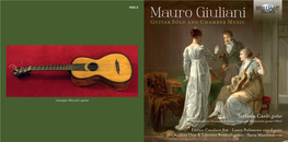 Mauro Giuliani Guitar Solo and Chamber Music