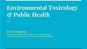 Environmental Toxicology & Public Health