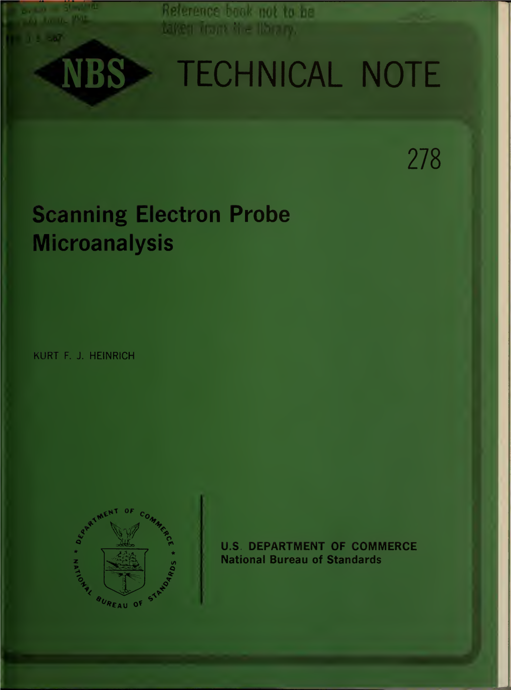 Scanning Electron Probe Microanalysis