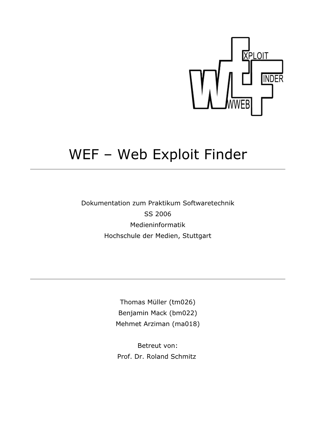 Web Exploit Finder