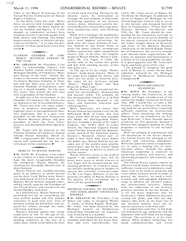 Congressional Record—Senate S1799